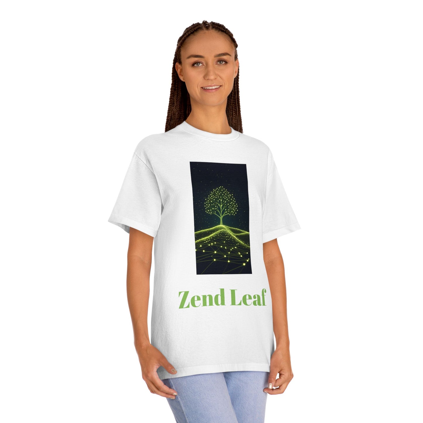 Zen Leaf Unisex Classic Tee - Relaxing Nature-Inspired Shirt