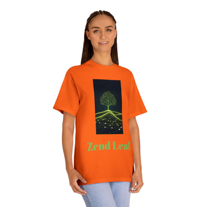 Zen Leaf Unisex Classic Tee - Relaxing Nature-Inspired Shirt