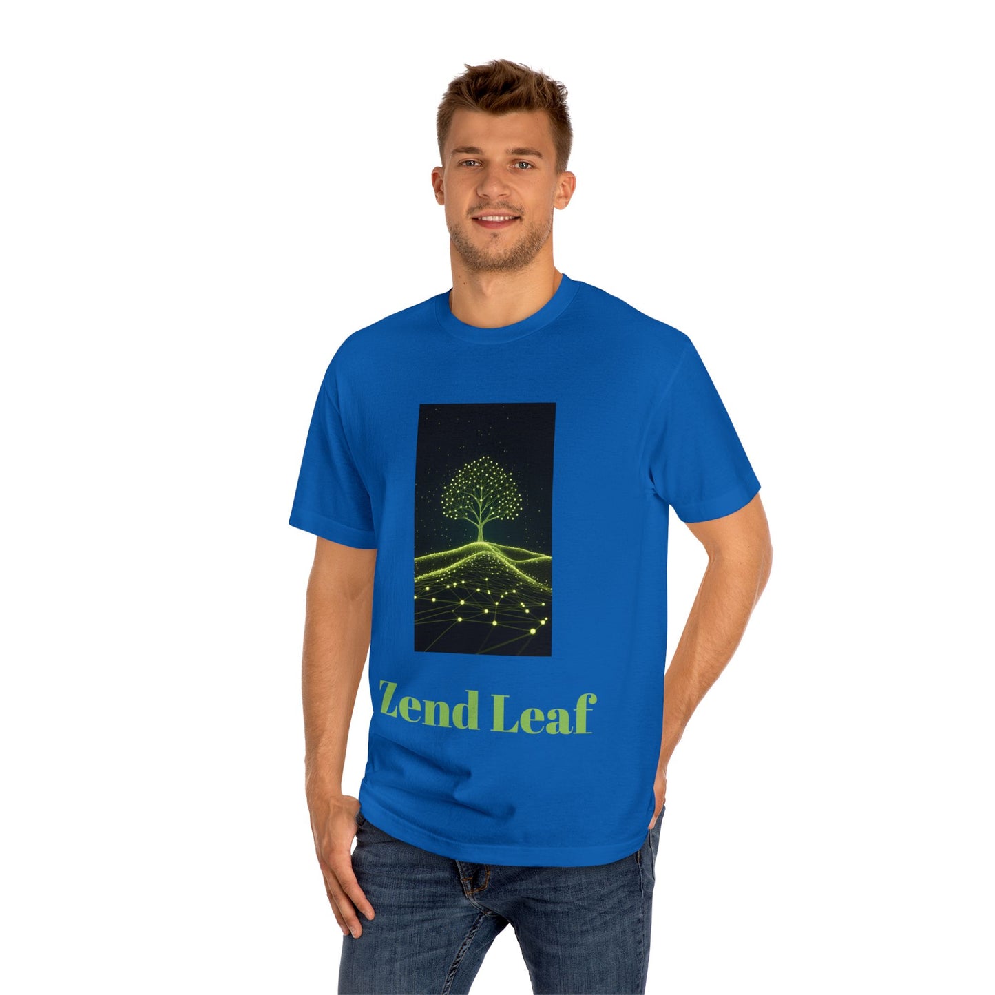 Zen Leaf Unisex Classic Tee - Relaxing Nature-Inspired Shirt