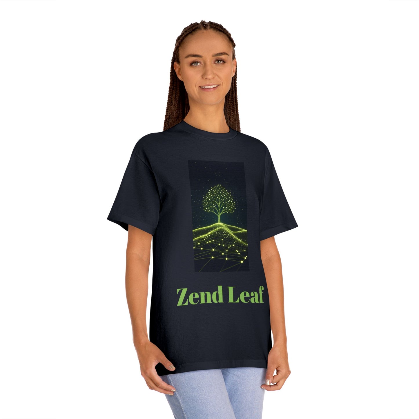 Zen Leaf Unisex Classic Tee - Relaxing Nature-Inspired Shirt