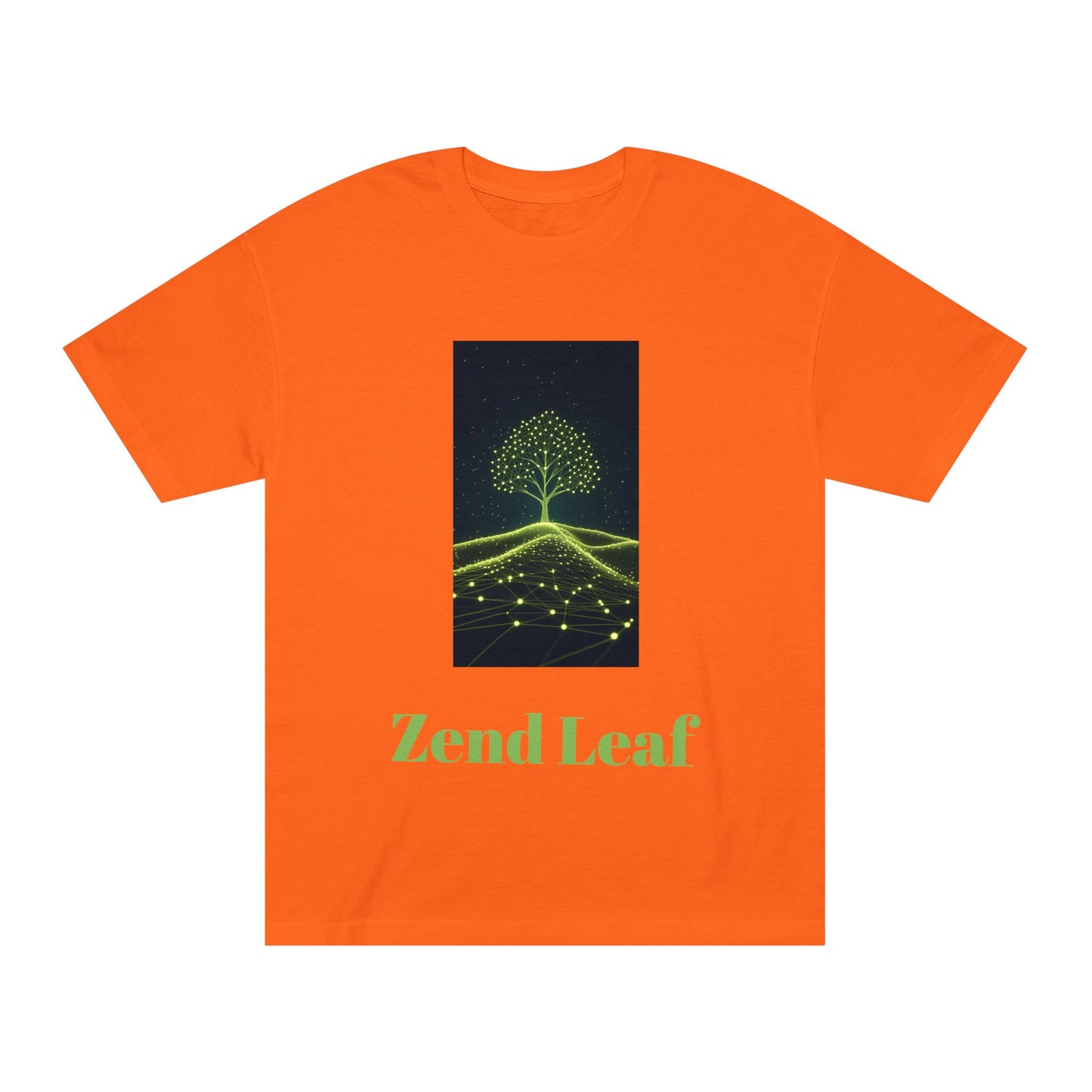 Zen Leaf Unisex Classic Tee - Relaxing Nature-Inspired Shirt