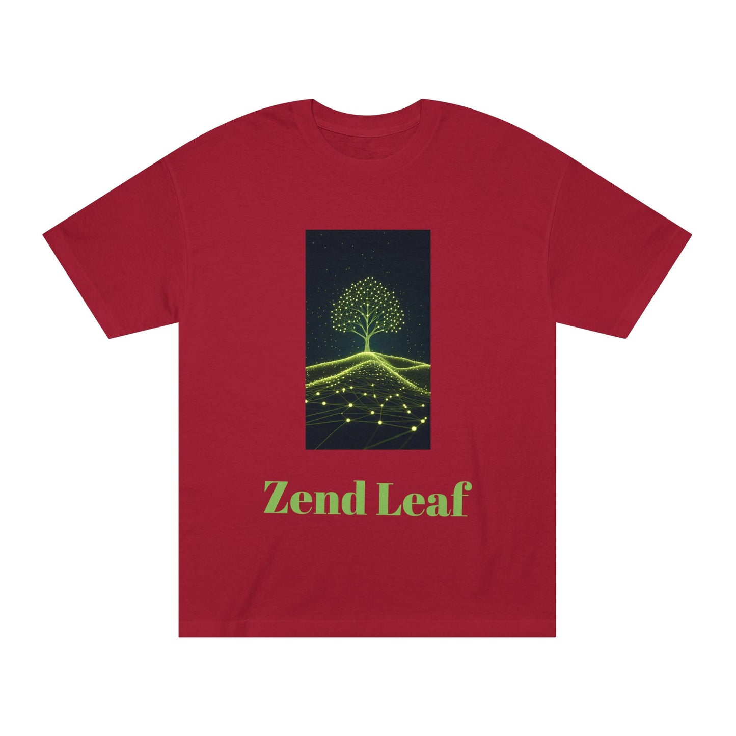 Zen Leaf Unisex Classic Tee - Relaxing Nature-Inspired Shirt